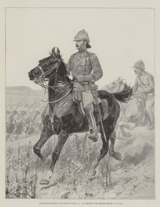 Tenente Generale Sir George White, VC, a comando delle Forze Britanniche in Natal